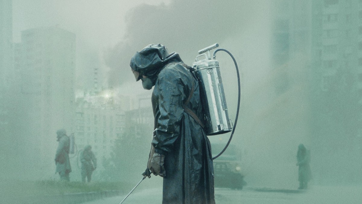 Promo image for the Chernobyl series on HBO